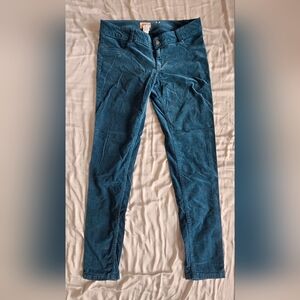Mudd Women's Teal Skinny Pants